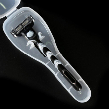 Razor Travel Transparent Dustproof Storage Box Portable Carrying Case Cartridge Box Men Daily Supplies Organizer
