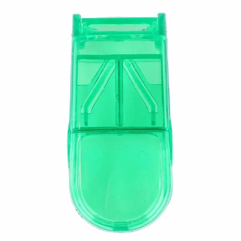 Multicoloured Pill Caplets Medicine Dose Tablet Cutter Splitter Divide Compartment Storage Box Compartment Storage Box Portable Home Medicine