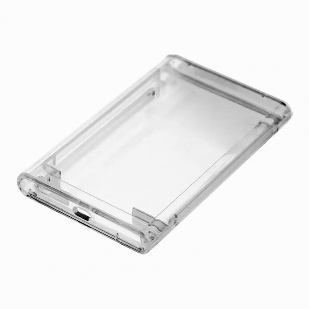 Hard Disk Case Wear Resistant Dustproof Transparent Type-C Port Hard Drive Protective Box for Computer-image-OPC-PCS6JDZ-NEW