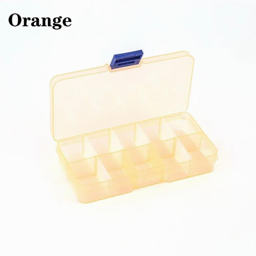 Durable 10 Compartments Angling Supplies Storage Boxs Jewelry Case Fishing Tackle Box Lure Hook Boxes-image-OPC-PCS6JJN-NEW