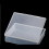 1PC Collapsible Parts Box Rectangle Plastic Boxes Transparent Container Storage Blank Component Screw Jewelry Tool Boxes 4