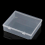 1PC Collapsible Parts Box Rectangle Plastic Boxes Transparent Container Storage Blank Component Screw Jewelry Tool Boxes 5