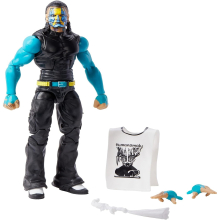 WWE Jeff Hardy Top Picks Figura de Acción Elite con Accesorios, Coleccionable de 15 cm para Fans de WWE a Partir de 8 Años