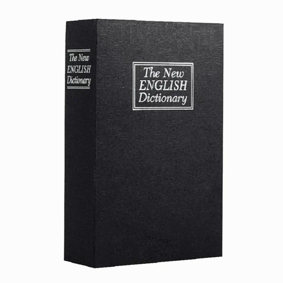 Creative Book Insurance Box Dictionary Book Safe Deposit Box Money Hide Secret Security Safe Lock Box Kid Gift 885667181435