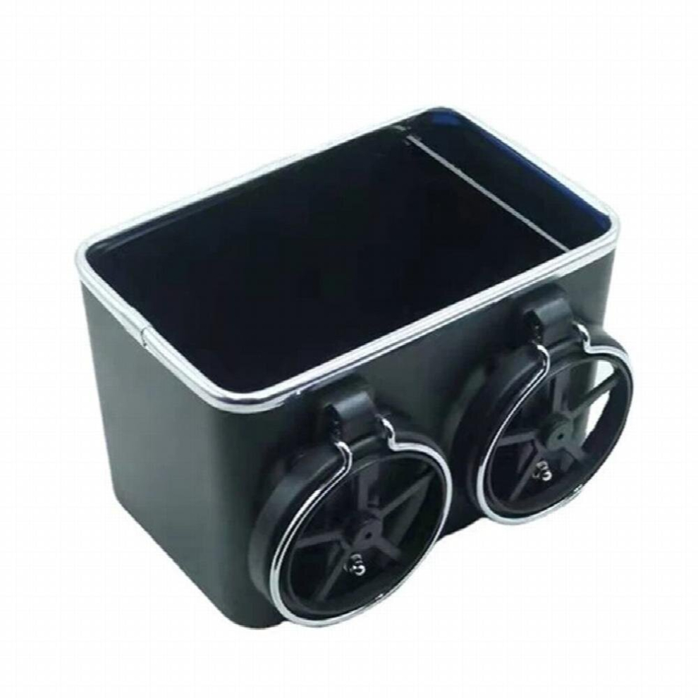 Armrest Storage Box Multi-Function Car Storage Box Car Interior Stowing Tidying Accessories For Phone Tissue Cup Drink Holder Black 885667182074