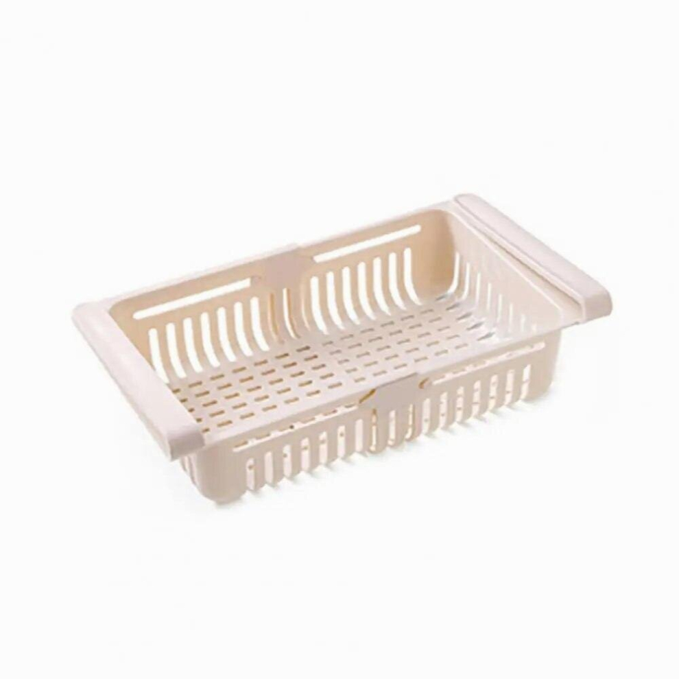 Practical Pull-out Refrigerator Storage Box Holder Food Organizer Drawer Shelf Space Layer Storage Rack-image-OPC-PCS6KZH-NEW