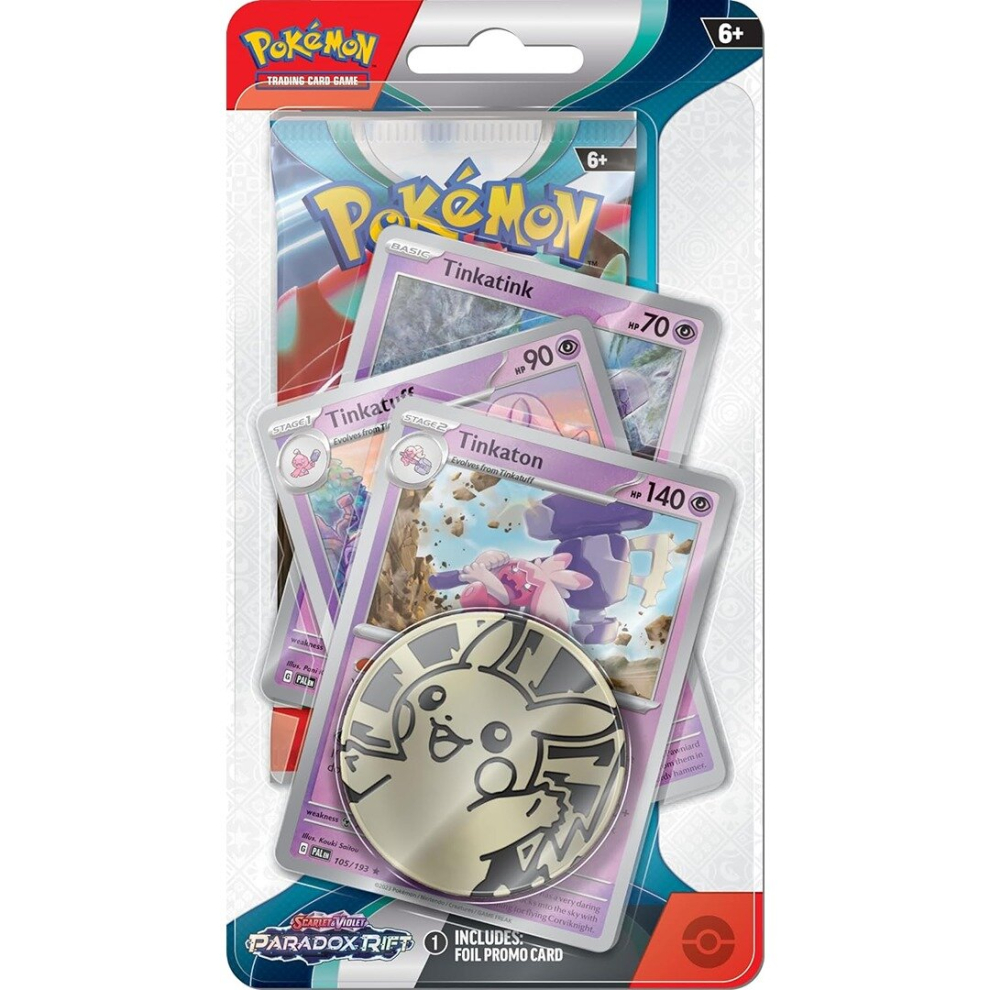 Pokã©Mon Tcg: Scarlet & Violet - Paradox Rift Checklane Blister