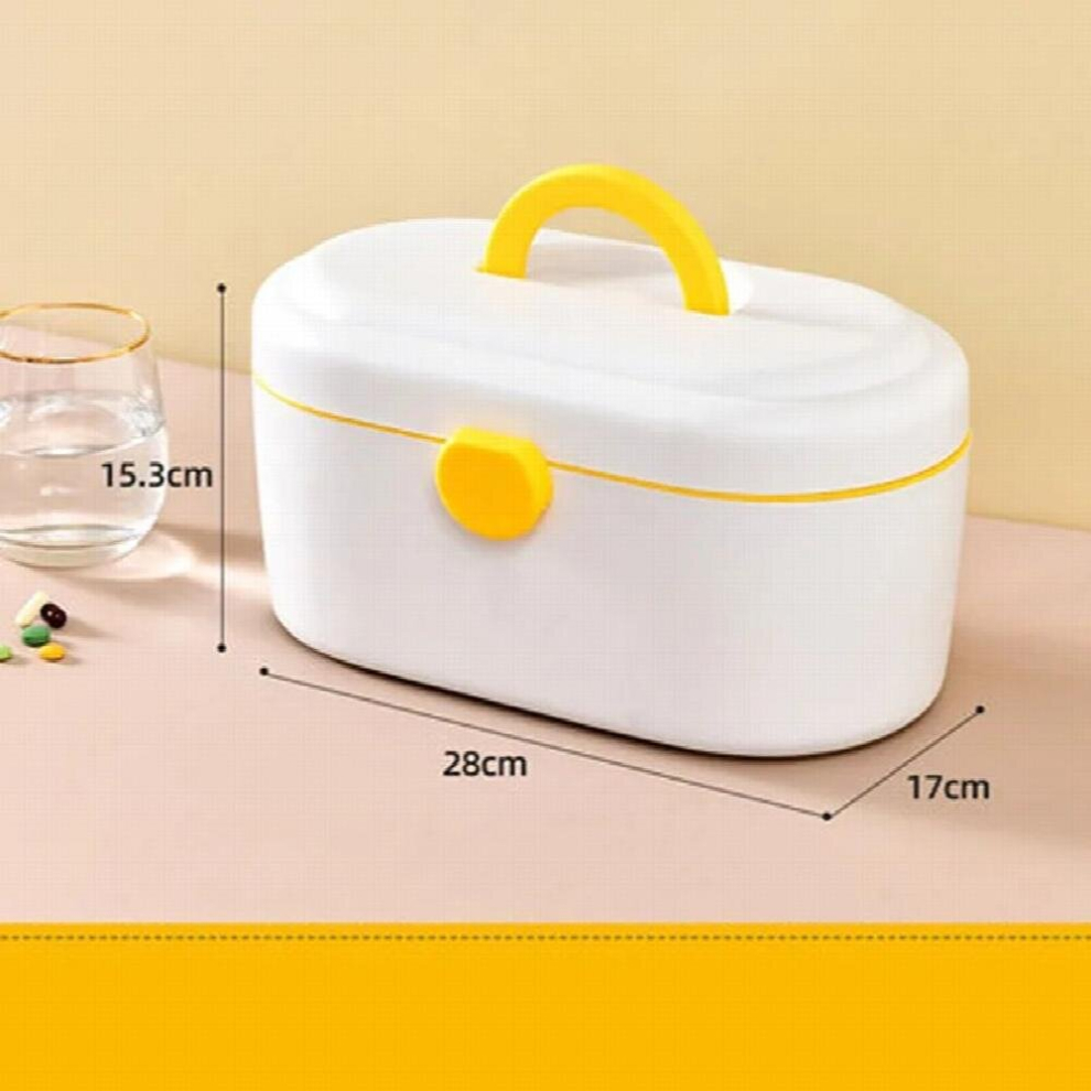 Multicoloured Medicine Box Family Home Large-Capacity Full Set Of Medicine Storage Box Double-Layer Compartment Medical Box Small First Aid Ki