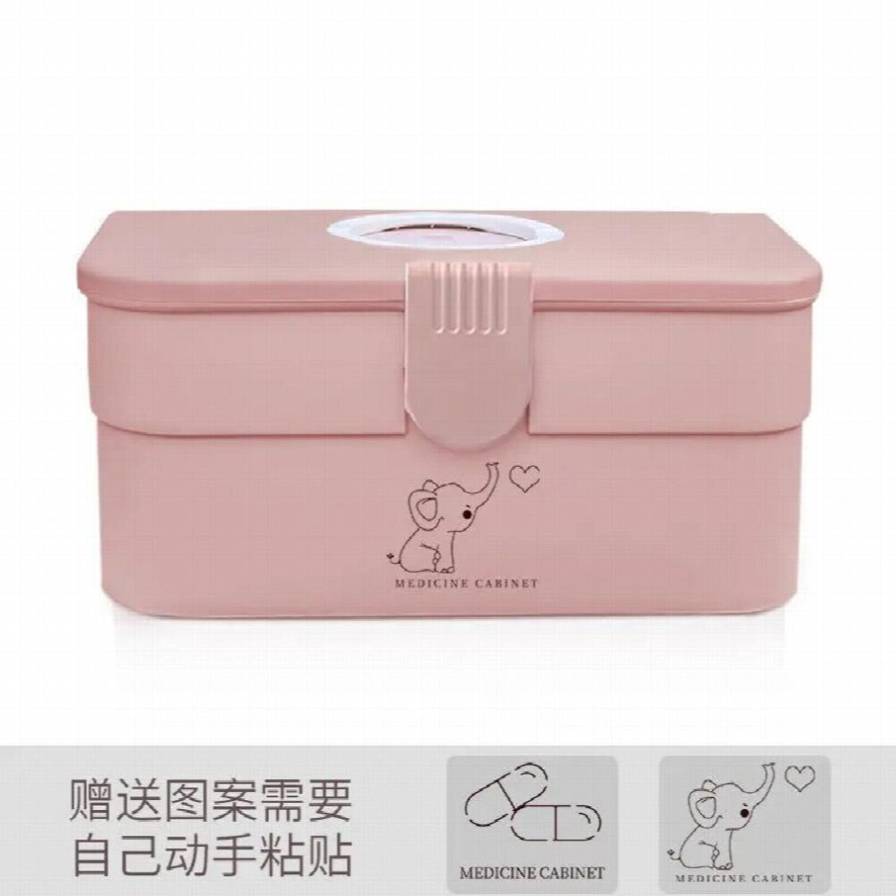 Multicoloured Jiademei Medical Kit Home Version Medical Kit Multi-Functional First Aid Kit Large Medicine Storage Box Large Capacity Family