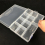 1PCS Rectangle 290X190X60mm 10 Grids Plastic Storage Containers Box With Lids For Small Items 5