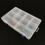 1PCS Rectangle 290X190X60mm 10 Grids Plastic Storage Containers Box With Lids For Small Items 2