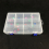 1PCS Rectangle 290X190X60mm 10 Grids Plastic Storage Containers Box With Lids For Small Items 3