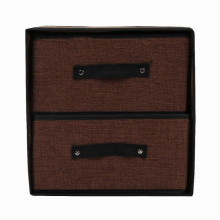 Washable Fabric Storage Box Drawer Type Practical Cloth Storage Box Organizer Disassembled And Folded Linen Storage Drawers