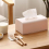 Household plastic tissue box square tissue box car napkin rack kitchen storage rack and tissue boxes 3