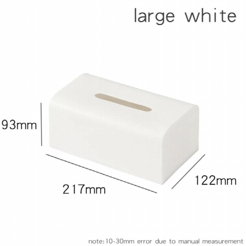 Household plastic tissue box square tissue box car napkin rack kitchen storage rack and tissue boxes