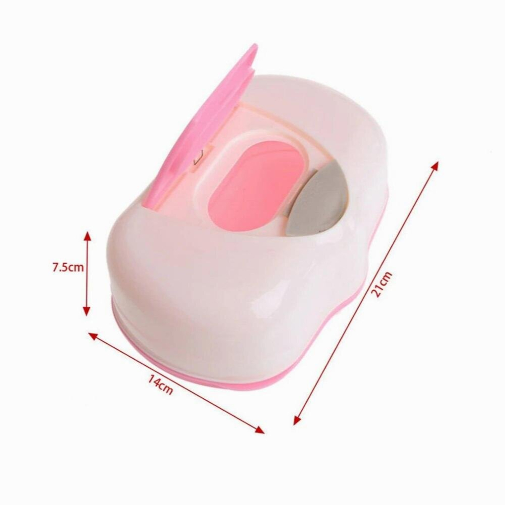 Wet Wipes Box Plastic Wet Tissue Automatic Case Pop-up Tissue Case Baby Wipes Storage Organizer Box