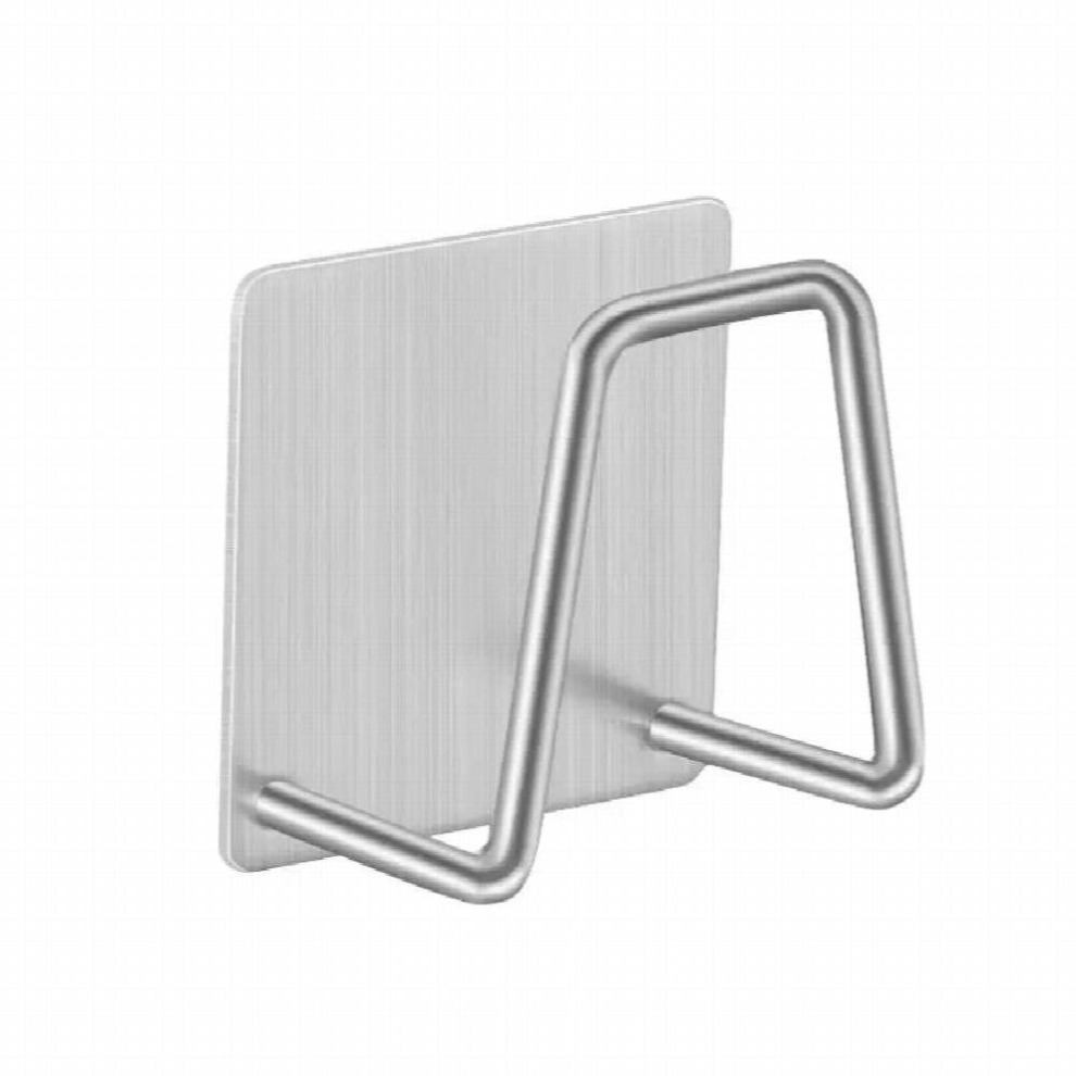 Kitchen Sponges Holder Self Adhesive Sink Sponges Drain Drying Rack Stainless Steel Storage Holder Kitchen Sink Accessories 885667204127