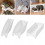 Dinner Plate Holder Plate Rack Cradle Plate Cradle Organizer Drying Drainer for Cupboard 6