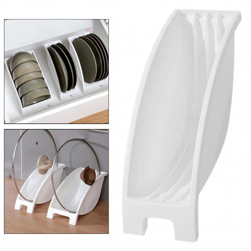 Dinner Plate Holder Plate Rack Cradle Plate Cradle Organizer Drying Drainer for Cupboard 2