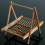 Bamboo dish rack, fruit vegetable dish drainer, kitchen tool 1