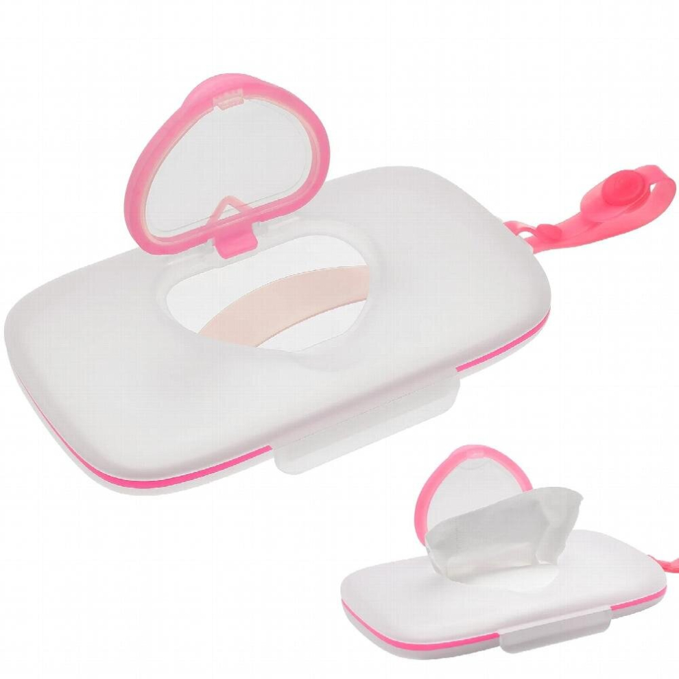 Portable Baby Wipes Box Baby Stroller Hanging Wipes Case Outdoor Travel Wipes Container Wet Wipe Box