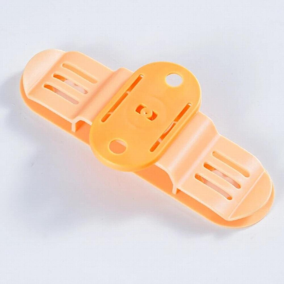 Rotating Self-Adhesive Desktop Socket Fixer Cable Organizer Wall Hanging Power Strip Holder Fixator Plug-In Wall-Mounted Fixer 885667213945