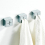 2/4pcs Creative Kitchen Rag Stopper Punch Creative Towel Rack Rag Storage Shelf Cleaning Tools Hook Household Gadgets 2