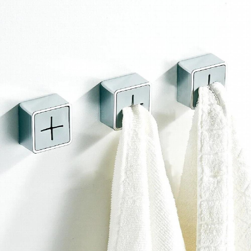 2/4pcs Creative Kitchen Rag Stopper Punch Creative Towel Rack Rag Storage Shelf Cleaning Tools Hook Household Gadgets 1