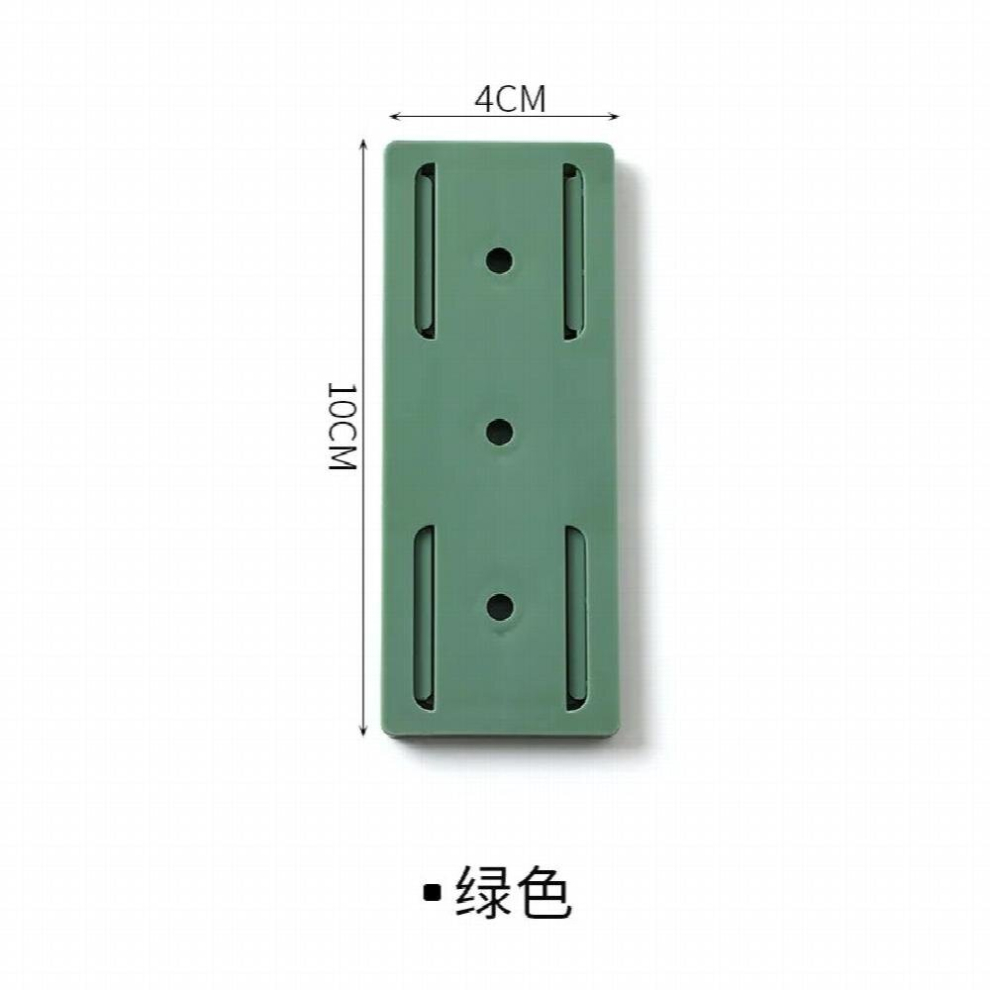 Multifunctional Power Strip Holder Wall-Mounted Socket Strip Storage Rack Punching Power Strip Router Fixed Wall Sticker 885667220080