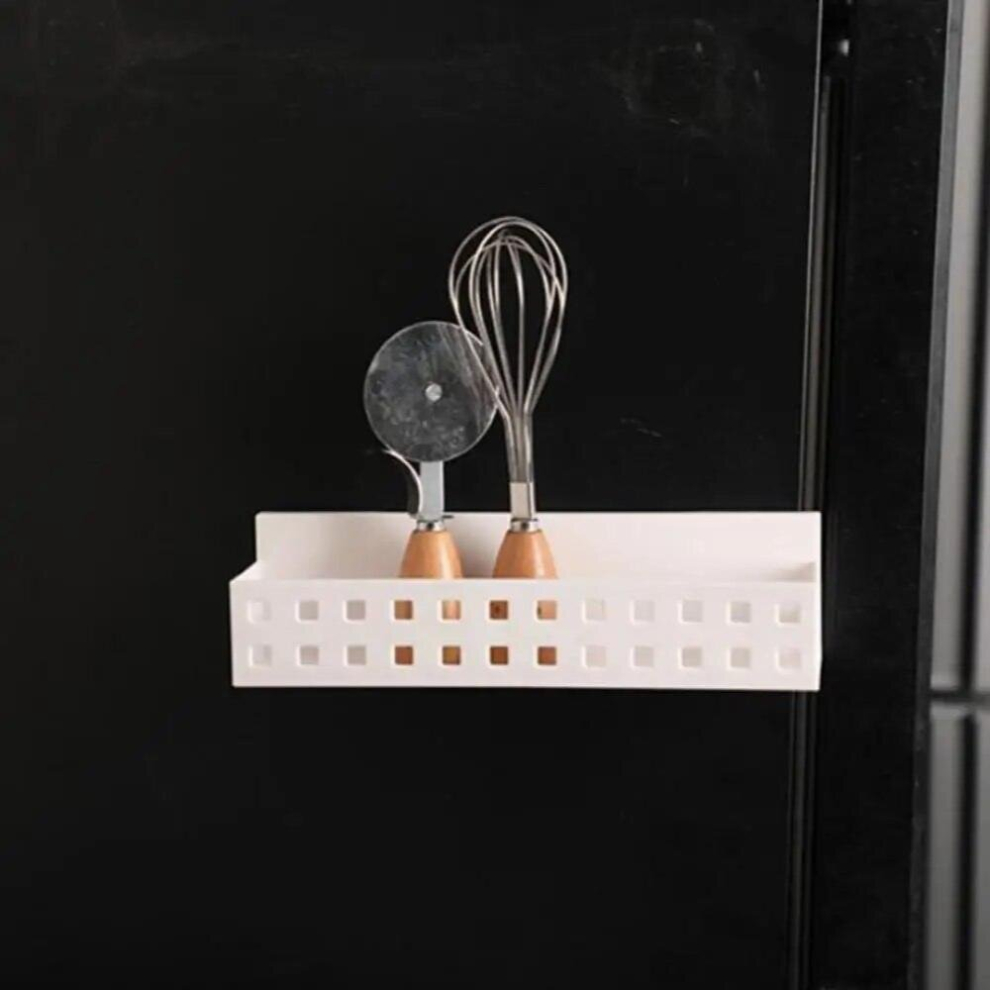 Kitchen Magnetic Storage Basket Fridge Rack Bathroom Hanging Shelf Organizer Storage Holders & Racks Organization Home Accessory-image-OPC-PCS6T7S-NEW