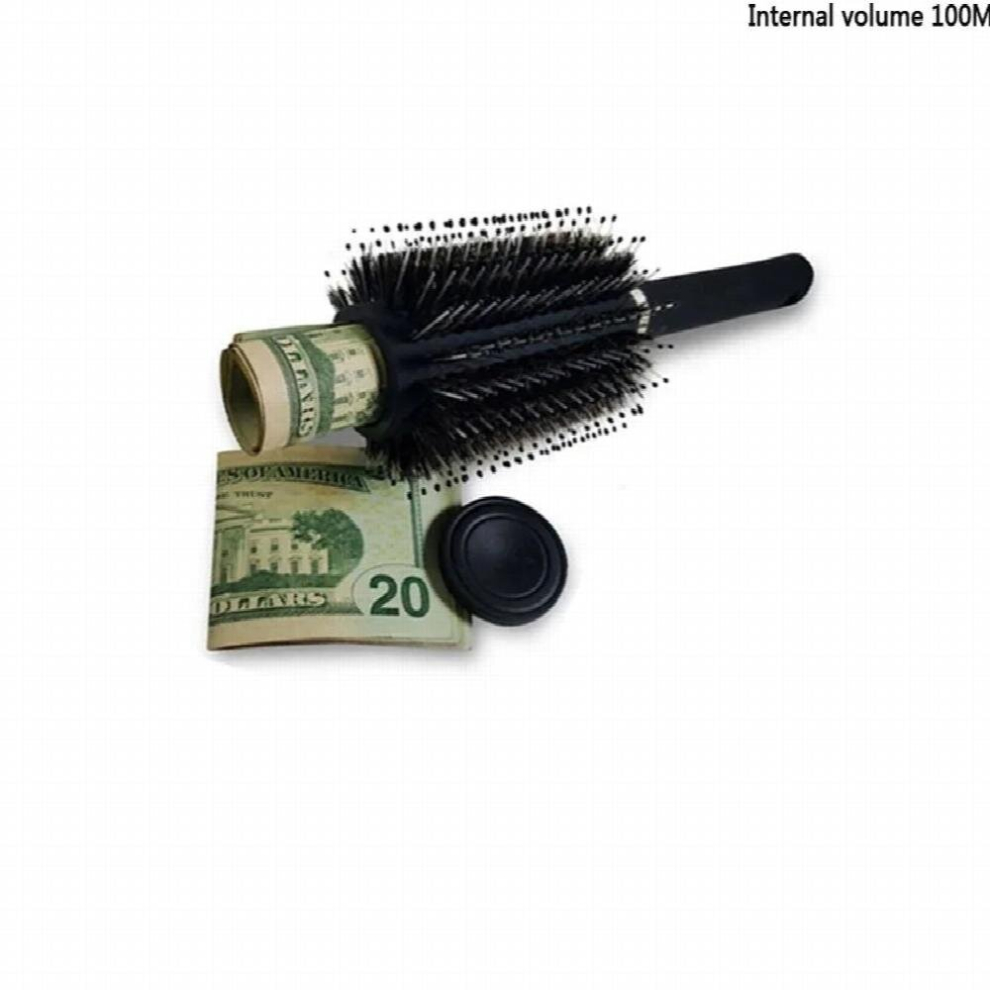 Hair Comb Secret Stash Hollow Box Hidden Secret Hair Brush Key Safe Box Hidden Diversion Secret Hiding Diamond Jewelry Storage