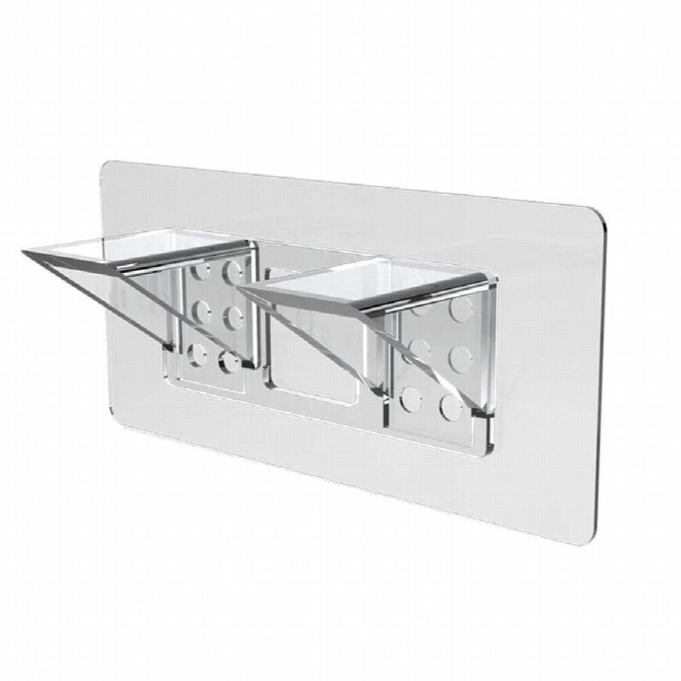 Shelf Support Adhesive Pegs Self Adhesive Closet Cabinet Shelf Support Clip Wall Hanger Clapboard Punch Strong Holder 885667222022