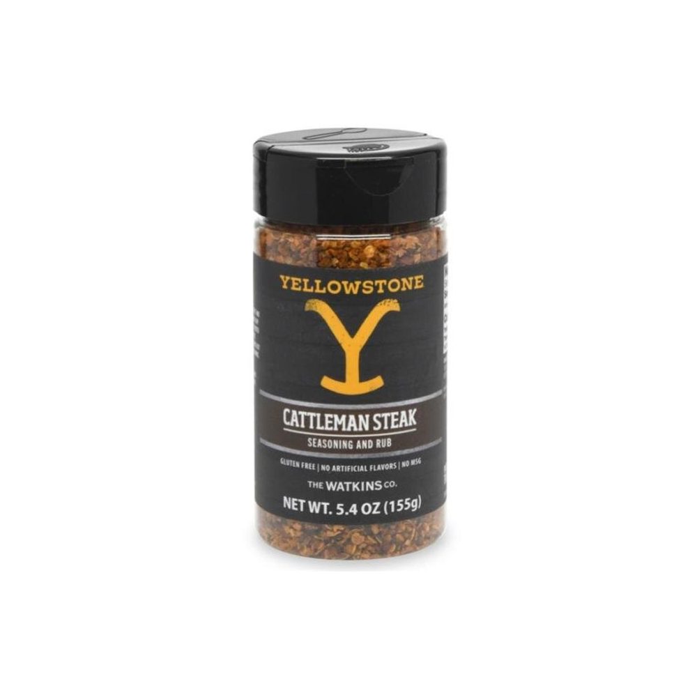 Yellowstone 2304818 5.4 oz Cattleman Steak Rub Seasoning - Pack of 6