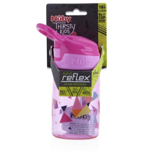 Nuby Παιδικό Παγούρι Flip-it Reflex με Σιλικόνη - 12oz / 360ml, 18+ Μηνών, 1pk