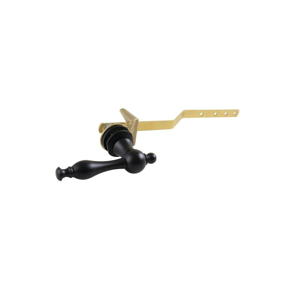 Kingston Brass Ktnl0 Naples Front Mount Toilet Tank Lever, Matte Black 196507148526