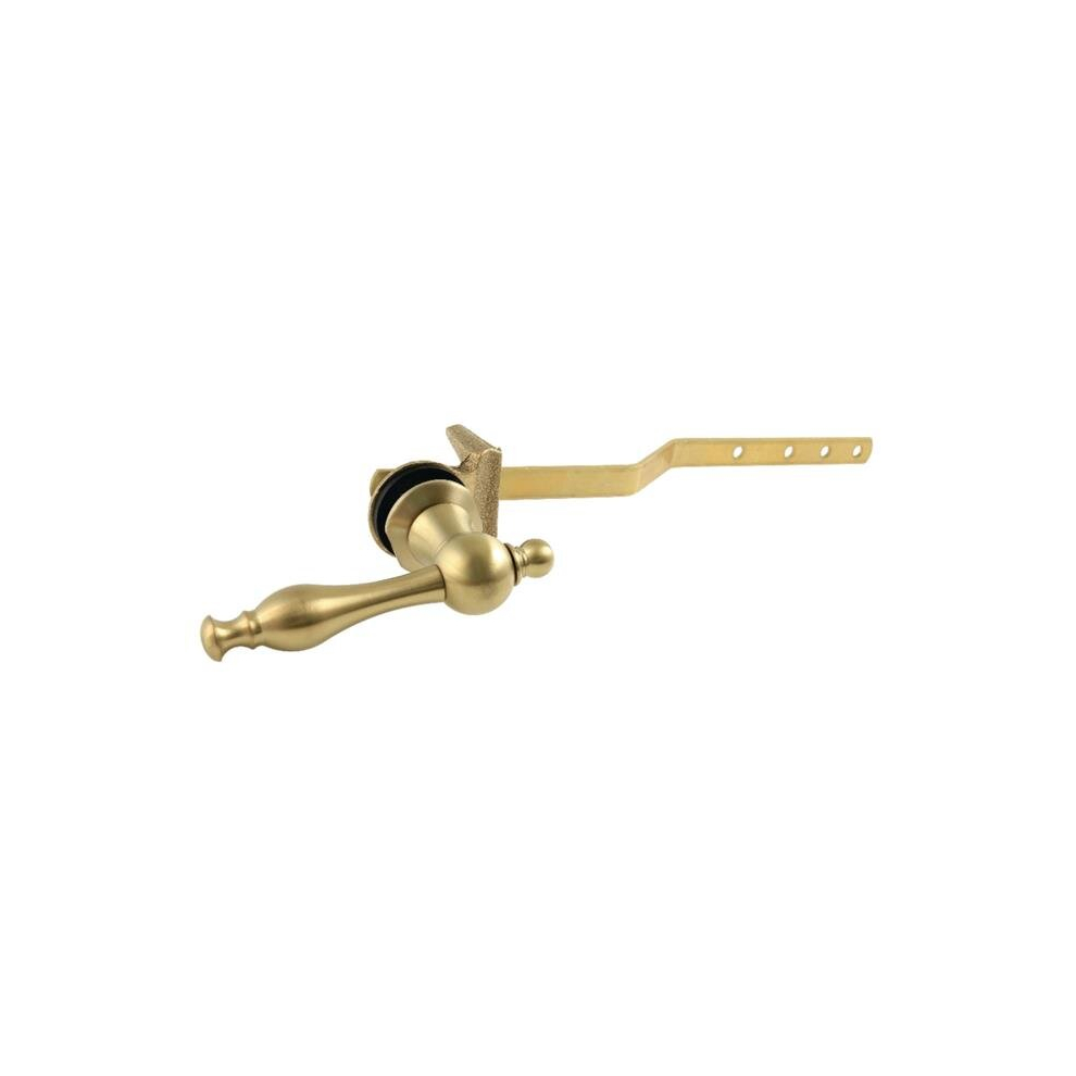 Kingston Brass Ktnl7 Naples Front Mount Toilet Tank Lever, Brushed Brass 196507148540