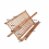 Nature Bamboo Dish Rack Bowls Holder Length Kitchen Storage Racks 5
