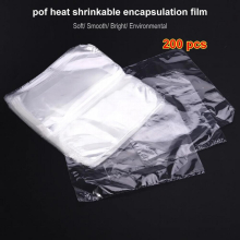 Shrink Wrap Heatfor Bath Soap Bombs Filmbomb Packagaing Pvc Shoe Gift Packaging Sealerbaskets Pouchcellophane Roll Wrapper