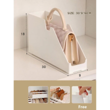 Bag Storage Box Handbag Organizer for Wardrobe Closet Lady Bag Holder Handbag Show-box Home Storage Organization