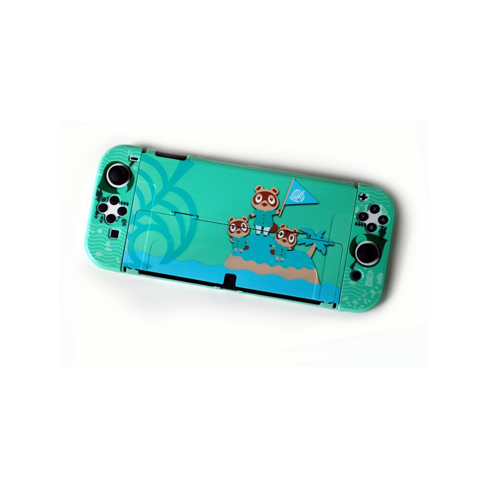 (Oz-035 Mori 3 Beaver) Switch Oled Colorful Hard Shell Openable Bracket 4754135885150