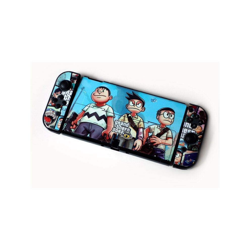 (Oz-028 Gta Dora A Dream Edition) Switch Oled Colorful Hard Shell Openable Bracket 4754135885082
