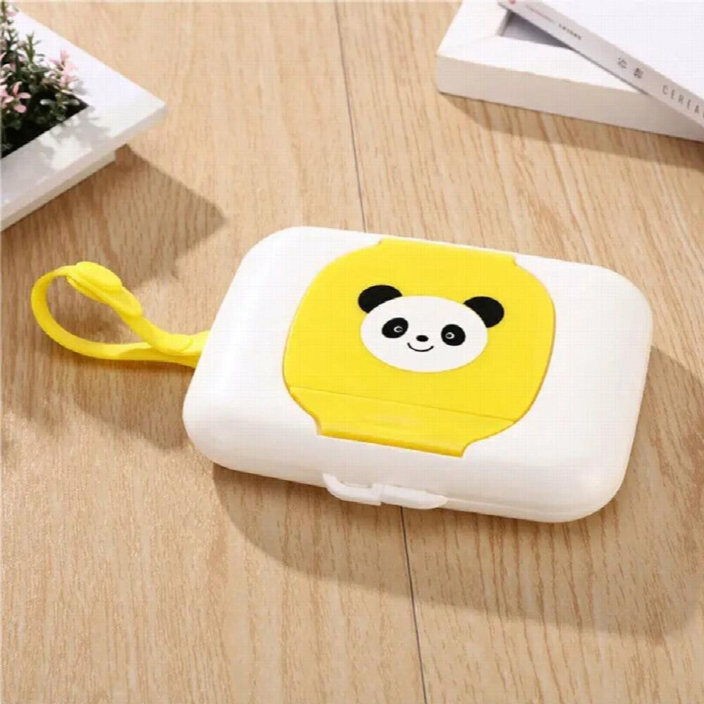 Tissue Box Outdoor Travel Baby Newborn Kids Wipe Case Box Wet Wipes Dispenser Box Bag Wet Paper Towel Boxes 1pc