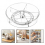 Clear Round Turntable Kitchen Organizer Rotating Rack Storage Container Holder 3