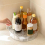 Clear Round Turntable Kitchen Organizer Rotating Rack Storage Container Holder 5