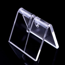 Lightweight Acrylic Display Stand Pocket Knives Easel Holder Survival Rack for Kitchen Office P15F
