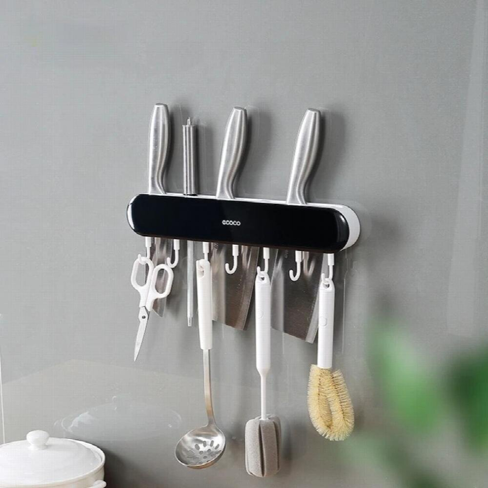 Kitchen Wall-mounted Kitchen Rack Integrated Storage Rack Kitchen Punch-free Tool Storage Rack Tool Rack-image-OPC-PCS76SM-NEW