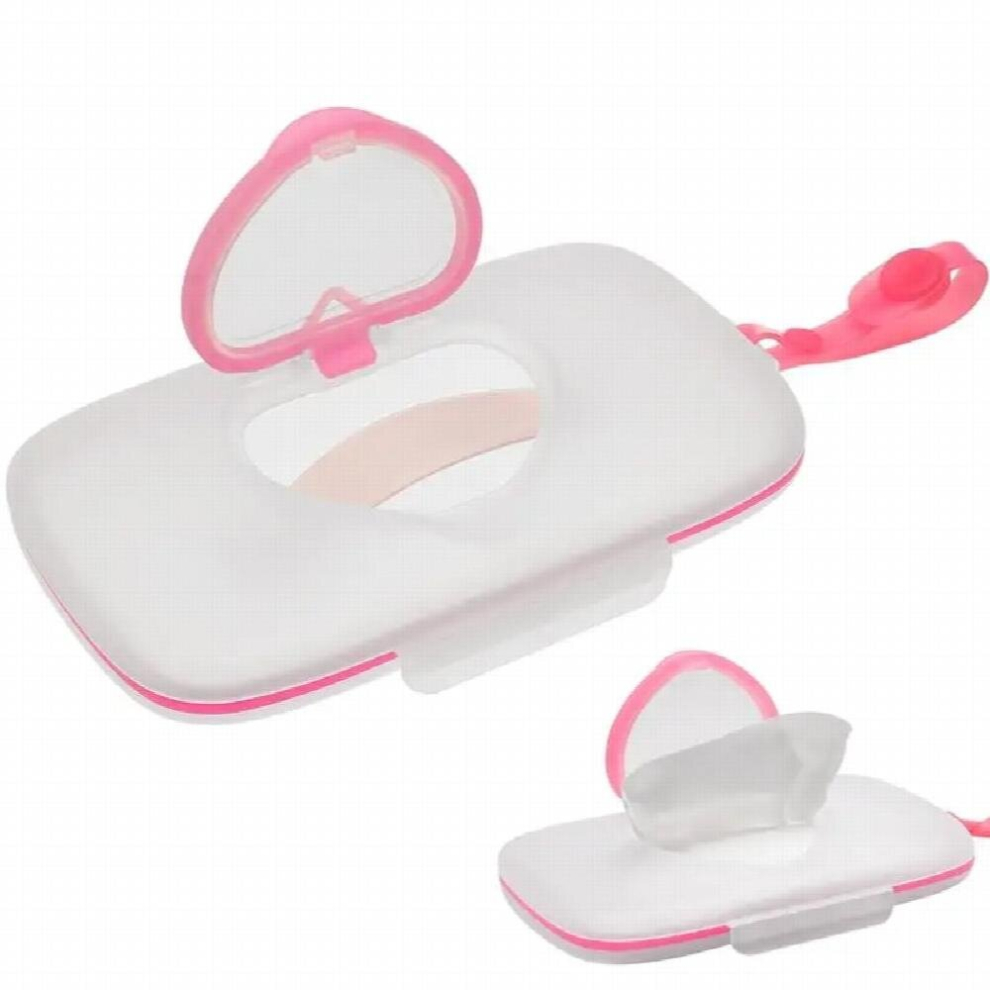 Portable Baby Wipes Box Baby Stroller Hanging Wipes Case Outdoor Travel Wipes Container Wet Wipe Box