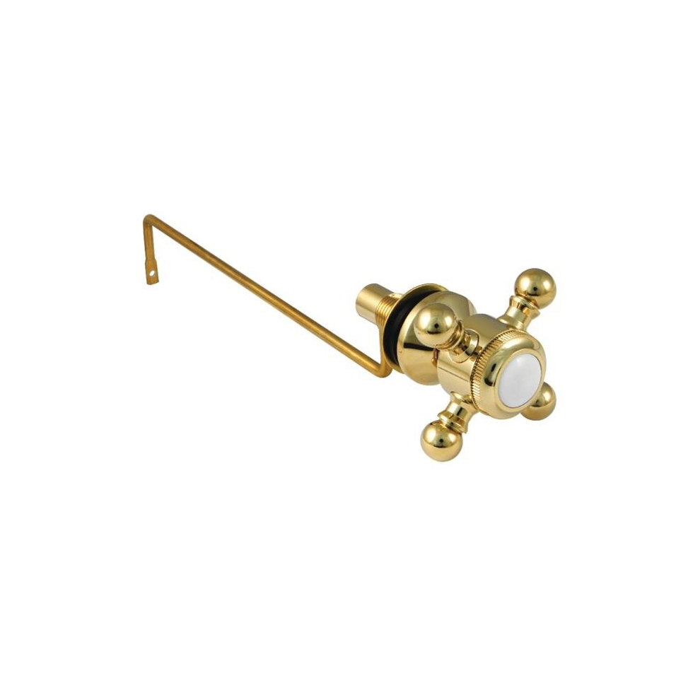 Kingston Brass Ktbxs2 Buckingham Side Mount Toilet Tank Lever, Polished Brass 663370840890