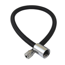 Kingston Brass LSSPRHOSE201 20" Tubo per Doccia Cucina, Cromo Lucido