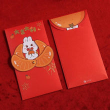 Rabbit Year Red Envelope Chinese Year Decorations Hongbao Spring Lucky Money Red Poket